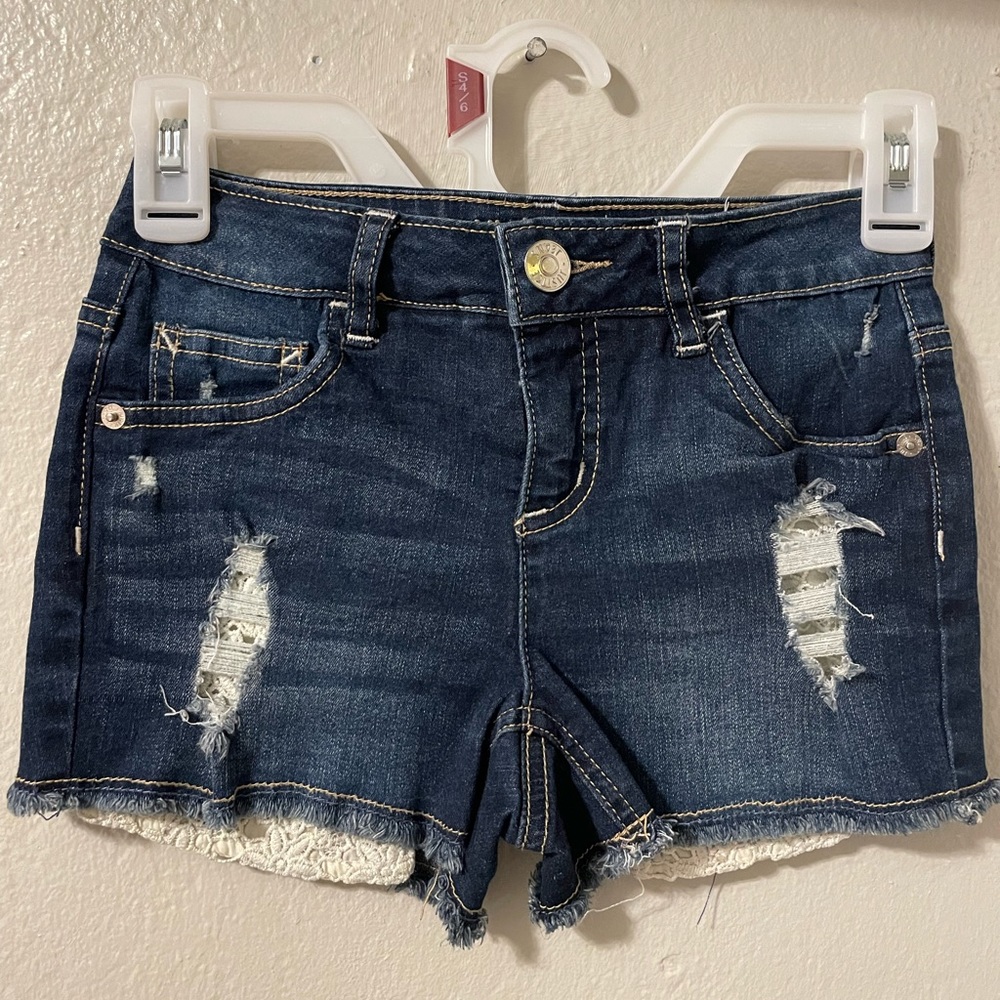 Justice girls short size 10